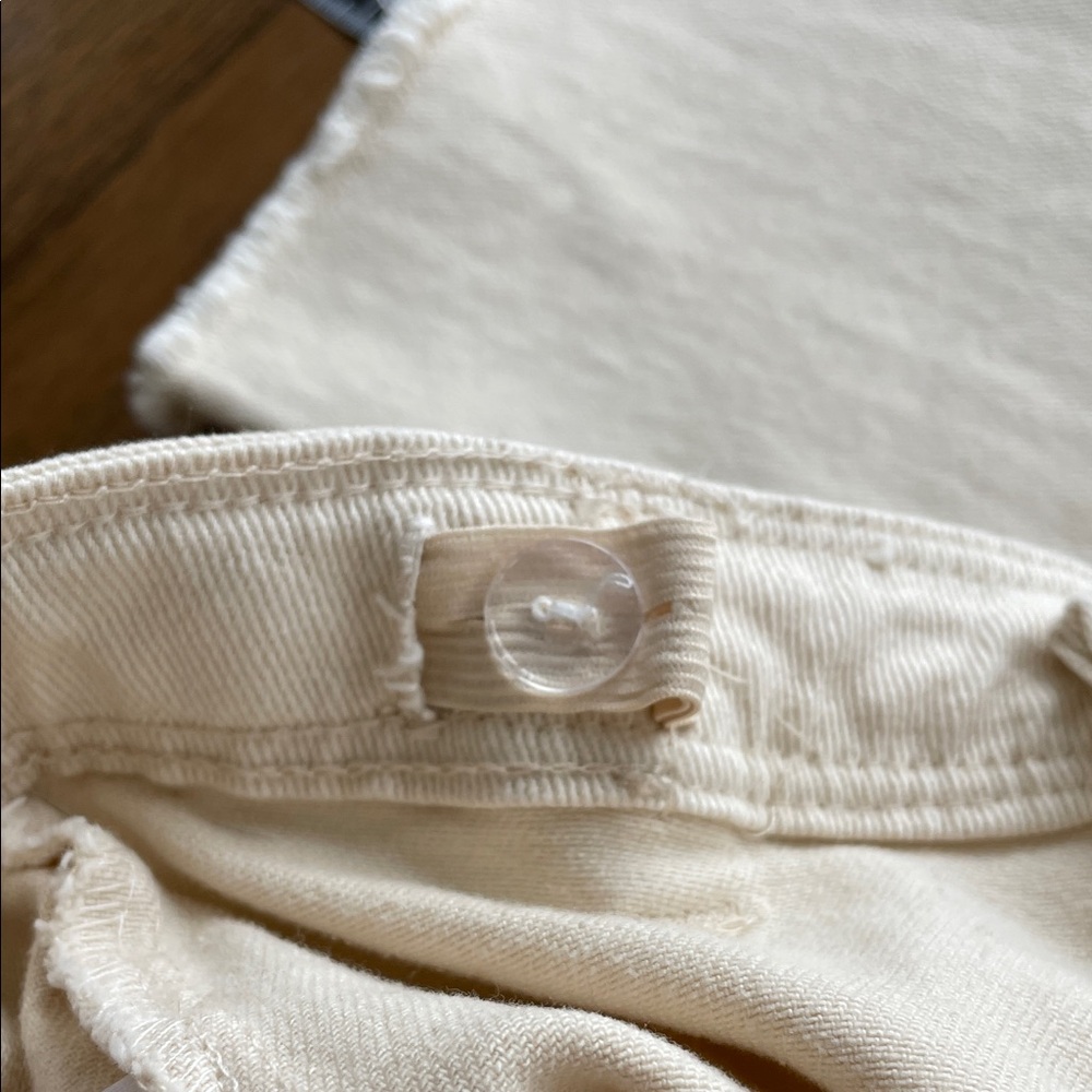 btween Girls Canvas Cream Jeans size: 8 - Picture 5 of 7